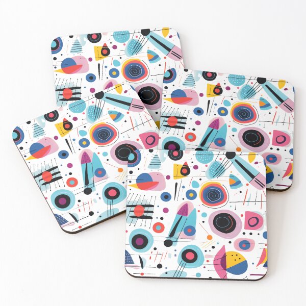 Item preview, Art Pattern Inspired by Kandinsky designed and sold by SunnMoonHB.