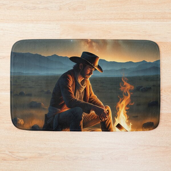 Item preview, Cowboy at the campfire designed and sold by PutiPato42.