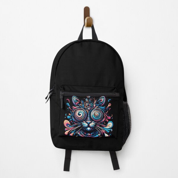Item preview, Abstract Psychedelic Cat  designed and sold by TomFrontierArt.