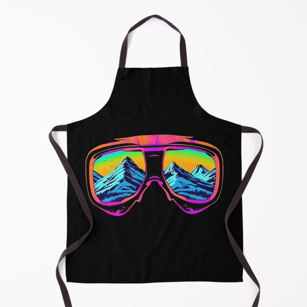 Item preview, Neon bicycle glasses, ski glasses, snowboard glasses, cycling, winter sports designed and sold by WallGemsArt.