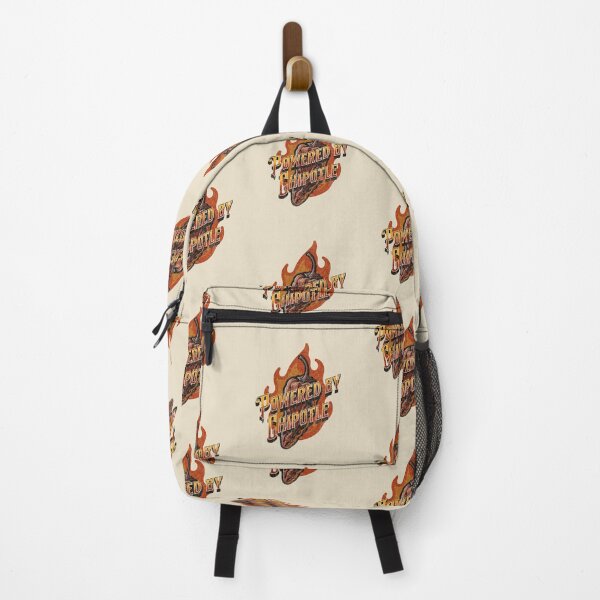 Item preview, Powered by Chipotle - Funny Hot & Spicy Chili Mexican Food Lover designed and sold by lunaticbear.