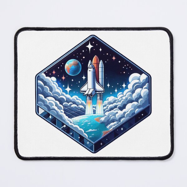 Item preview, Ad astra mission patch #2 designed and sold by AiartIreland.