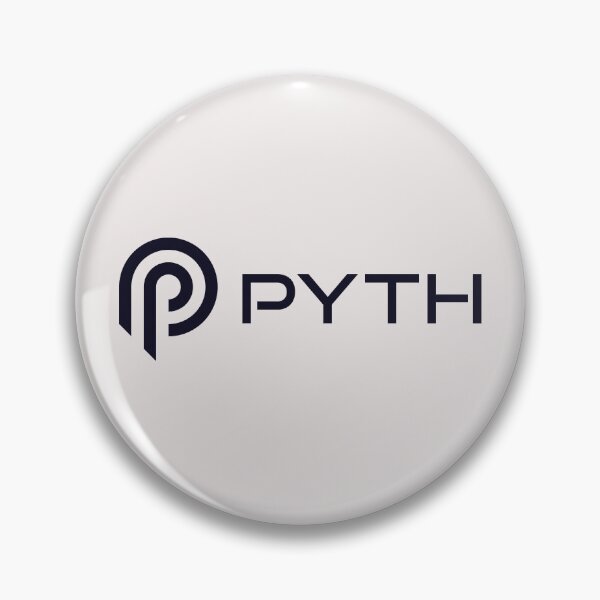 Item preview, Pyth Network PYTH Crypto Altcoin - Logotype Dark designed and sold by CryptoMoods.