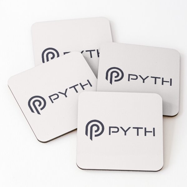 Item preview, Pyth Network PYTH Crypto Altcoin - Logotype Dark designed and sold by CryptoMoods.