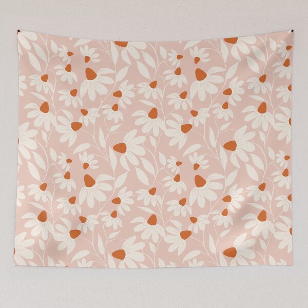 Item preview, Floriography - White Coneflower - Pink designed and sold by susycosta.
