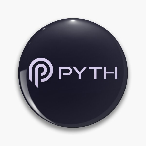 Item preview, Pyth Network PYTH Crypto Altcoin - Logotype Light designed and sold by CryptoMoods.