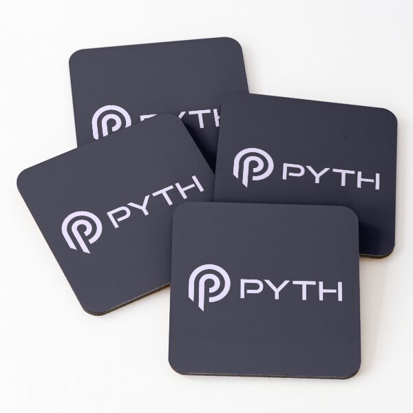 Item preview, Pyth Network PYTH Crypto Altcoin - Logotype Light designed and sold by CryptoMoods.