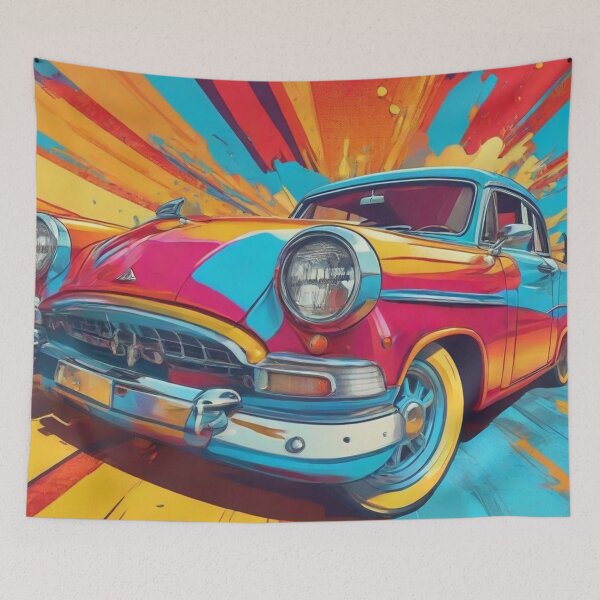 Item preview, Pop Art Classic Car designed and sold by Angelle55.