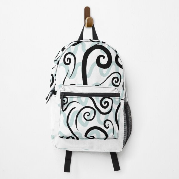 Item preview, Mystical pattern - Black & Aqua designed and sold by LilithhWolf.