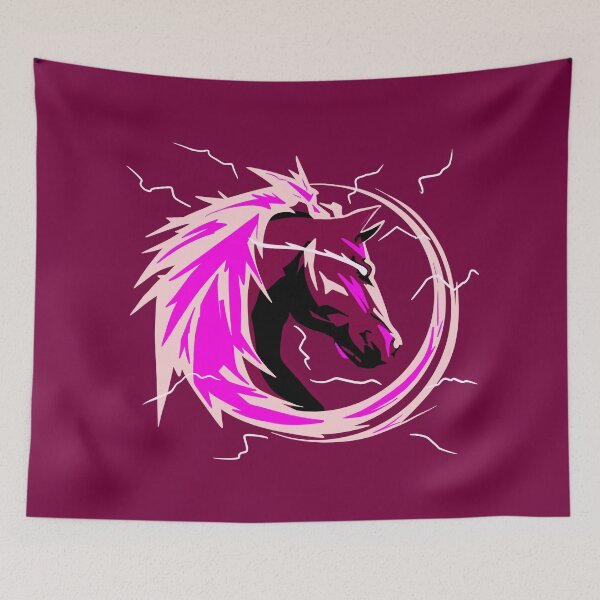 Item preview, Charging Thunder (Pink) designed and sold by Charcoalart.