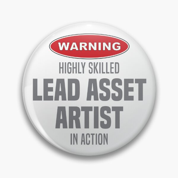 Item preview, Highly Skilled Lead Asset Artist in Action designed and sold by NermilioDesigns.