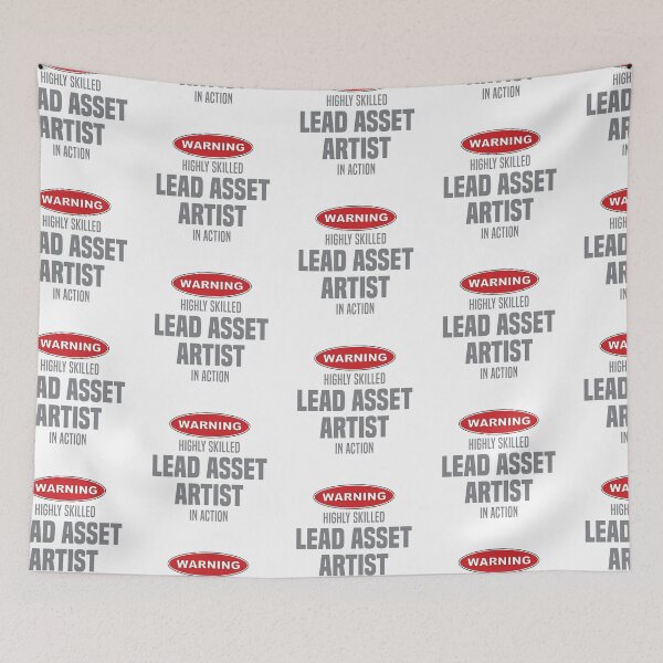 Item preview, Highly Skilled Lead Asset Artist in Action designed and sold by NermilioDesigns.