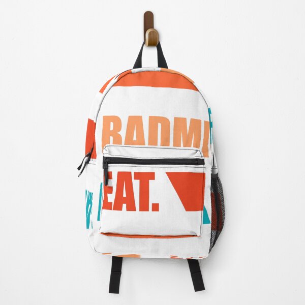Item preview, Eat Sleep Badminton Repeat, Cool Badminton For Men Women Shuttlecock Sports Team Player, Funny trainer, Badminton Lover designed and sold by behindthefacts.