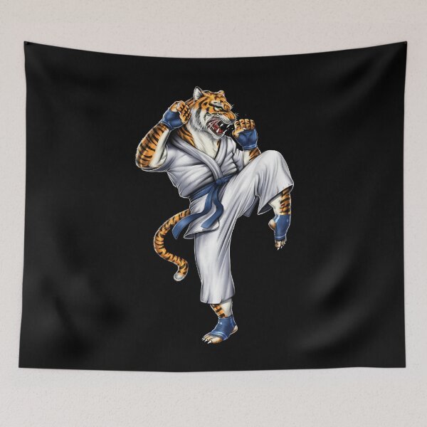 Item preview, Martial Arts Tiger designed and sold by underheaven.