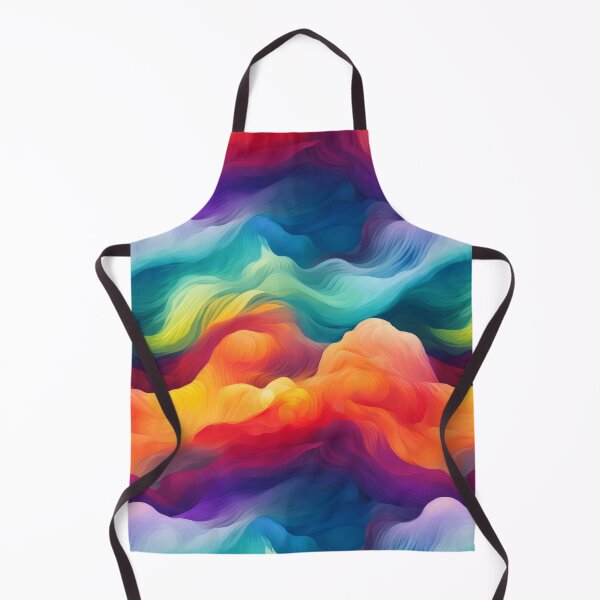 Item preview, Rainbow Pride Pattern Waves  designed and sold by NeavesPhoto.