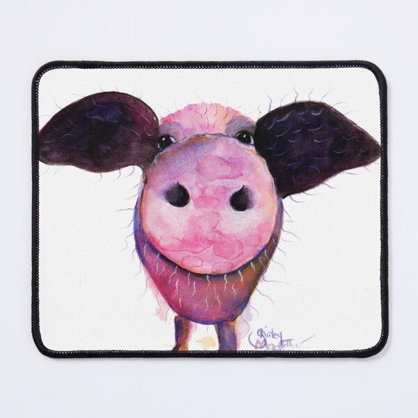 Item preview, NOSEY PIG 'Pigs CAN Fly!' BY SHIRLEY MACARTHUR designed and sold by Shirley MacArthur Art.