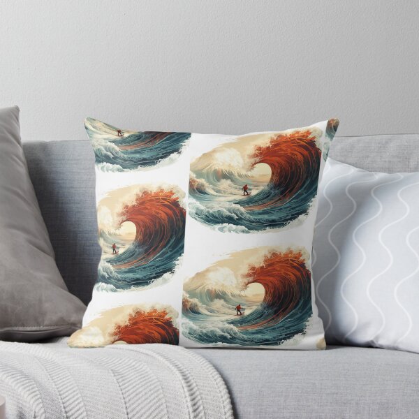 Item preview, Surf's Up Chic: Ride the Wave of Style with Our Trendsetting Designs on Redbubble! designed and sold by Ignorant-Artist.