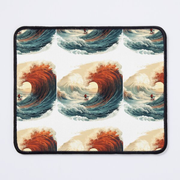 Item preview, Surf's Up Chic: Ride the Wave of Style with Our Trendsetting Designs on Redbubble! designed and sold by Ignorant-Artist.