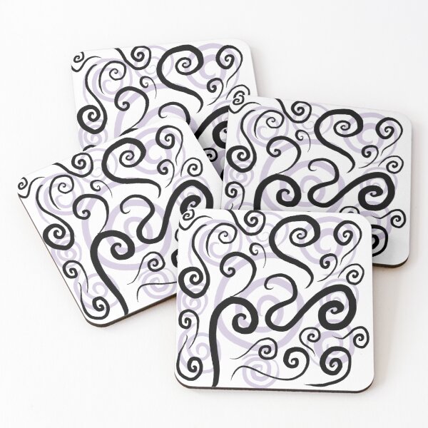 Item preview, Mystical pattern - Black & Lilac designed and sold by LilithhWolf.
