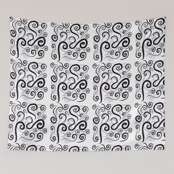 Item preview, Mystical pattern - Black & Lilac designed and sold by LilithhWolf.