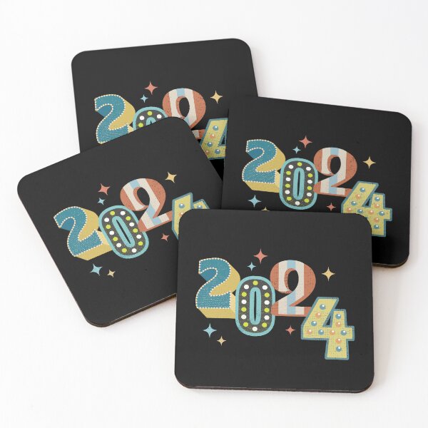 Item preview, Happy New Year - Class of 2024 - Vintage - Retro - 2024 designed and sold by DesignByLeo.