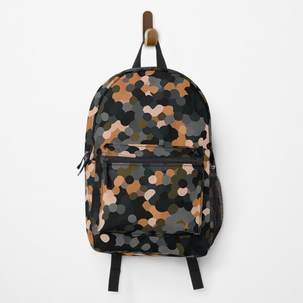 Item preview, Orange polygon Camo seamless pattern designed and sold by Reichcorp.