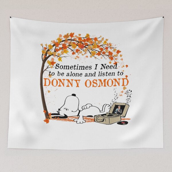 Item preview, SOMETIMES I NEED TO BE ALONE AND LISTEN TO DONNY OSMOND V-neck  Woman designed and sold by kathelmoala.