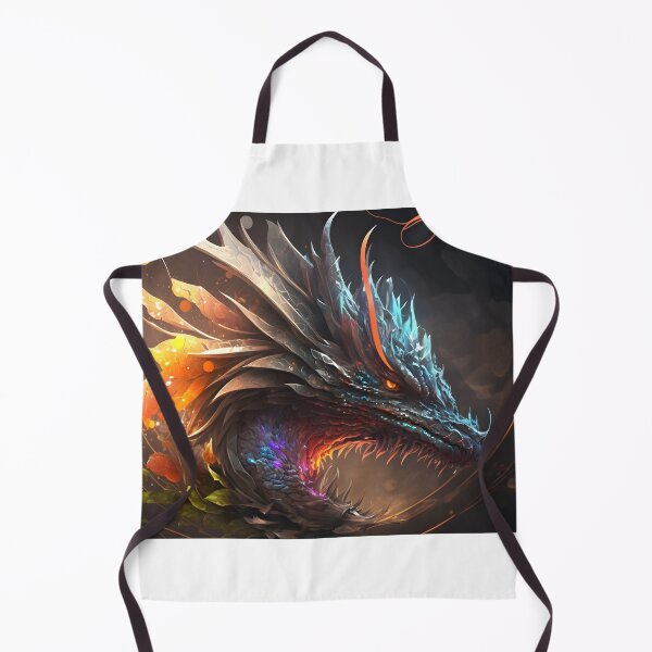 Item preview, Abstract Chinese Dragon Face Art designed and sold by PeteRascal.