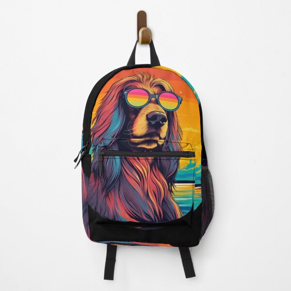 Item preview, Cool Afghan Hound dog wearing sunglasses illustration, sighthound breed  designed and sold by NBSStore.