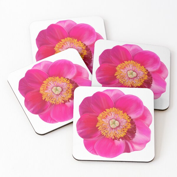 Item preview, Electric Pink Peony designed and sold by Wondersofwhimsy.