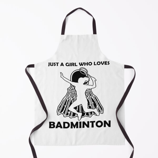 Item preview, Just A Girl Who Loves Badminton, Cool Badminton For Men Women Shuttlecock Sports Team Player, Funny trainer, Badminton Lover designed and sold by behindthefacts.