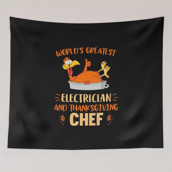 Item preview, world gratest Electrician and thanksgiving / Electrician /  designed and sold by Tee Hub.