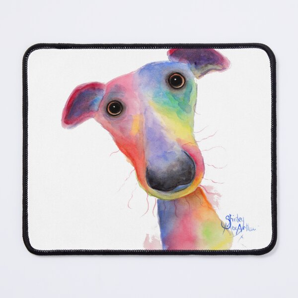 Item preview, WHiPPeT GReYHouND DOG 'HANK' BY SHIRLEY MACARTHUR designed and sold by Shirley MacArthur Art.