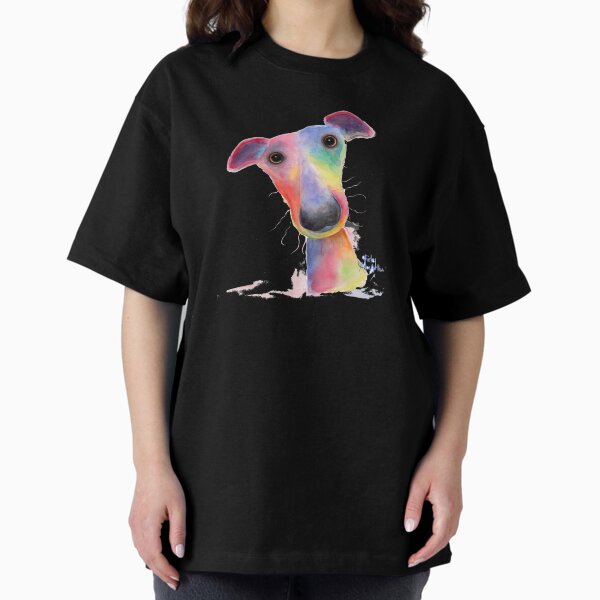 Vista previa del artículo con la obra «Perro galgo WhiPPeT 'HANK' POR SHIRLEY MACARTHUR», diseñado y vendido por Shirley MacArthur Limited.
