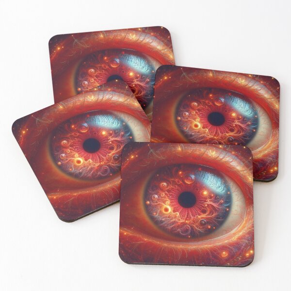 Item preview, Ruby Visionaries: Unveiling the Mystical Microcosm designed and sold by lupo213.