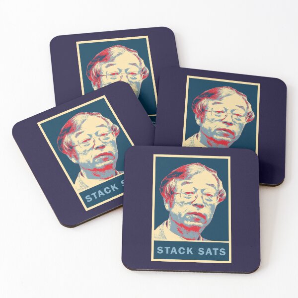 Item preview, Satoshi Nakamoto Stack Sats designed and sold by NaNaSpaceStore.