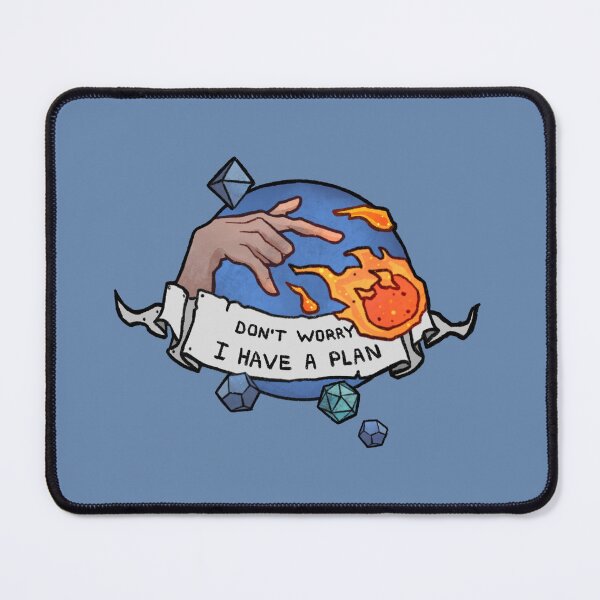 Item preview, I have a plan - I cast Fireball! | DnD Wizard Logic designed and sold by keyvei.