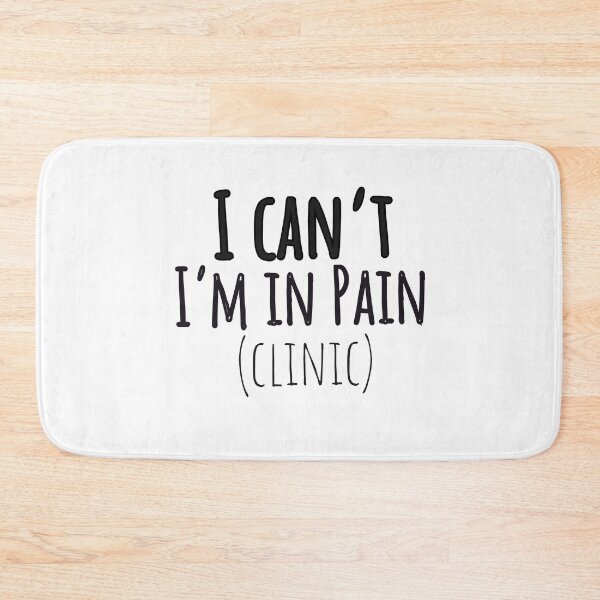 Item preview,  Funny Medical Pain Clinic Design For Doctor designed and sold by The Remi Reserve.