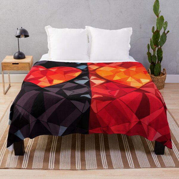 Artikelvorschau, Doppelherz-Geometrie: Perfektes Geschenk zum Valentinstag entworfen und verkauft von PurpleMoss.