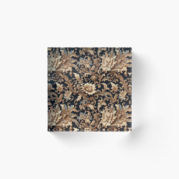 Item preview, Patrones sin fisuras florales de filigrana dorada designed and sold by PaxtonProjects.