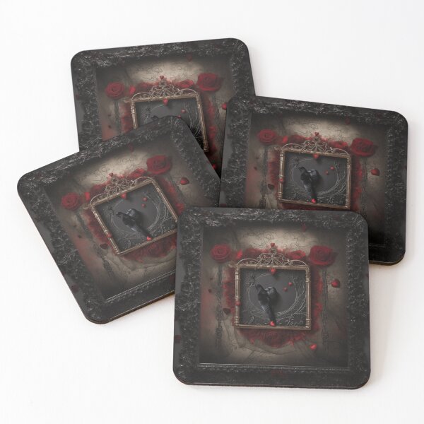 Item preview, VALENTINES  |  Raven Couple designed and sold by RedHandedOD.