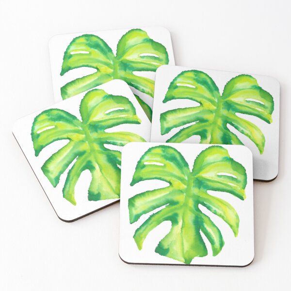 Item preview, Watercolor Monstera Leaf designed and sold by Marie W.