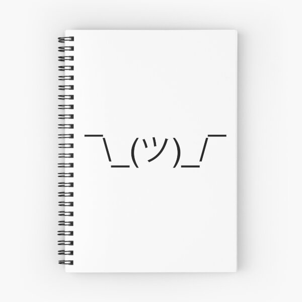 Item preview, Shrug Meme Black ¯\_(ツ)_/¯ designed and sold by Daikon.