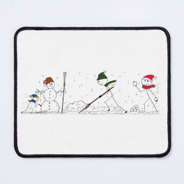 Item preview, The magic of Christmas, playing in the snow. designed and sold by MayDodo.