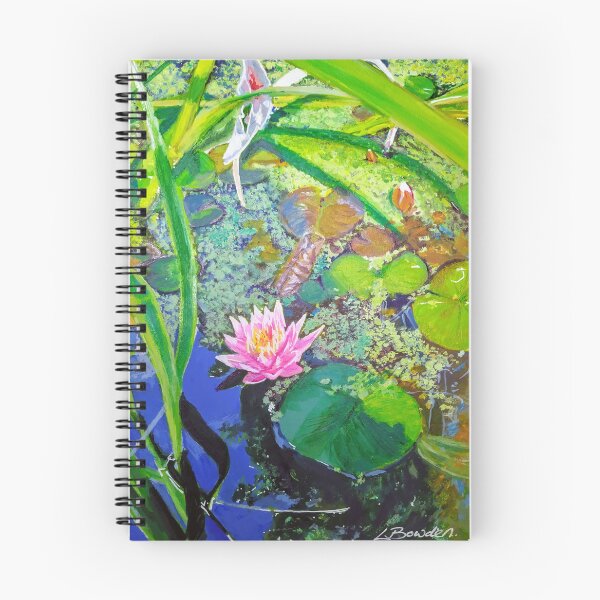 Item preview, Water Lily Pond designed and sold by LornaBowdenART.