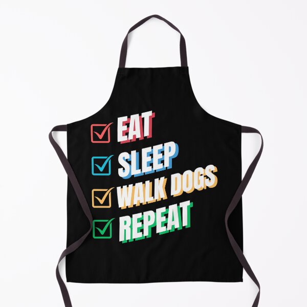 Item preview, Eat sleep walk dogs repeat designed and sold by ZynchLord.