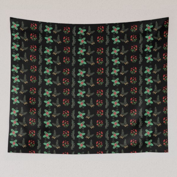 Item preview, Colorful Christmas pattern designed and sold by Azrou shop.