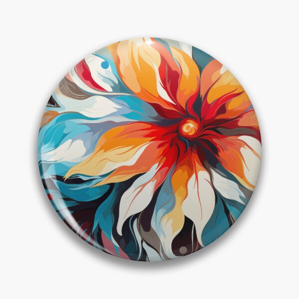 Item preview, Modern art, Floral texture, colorful designed and sold by zavaziev.