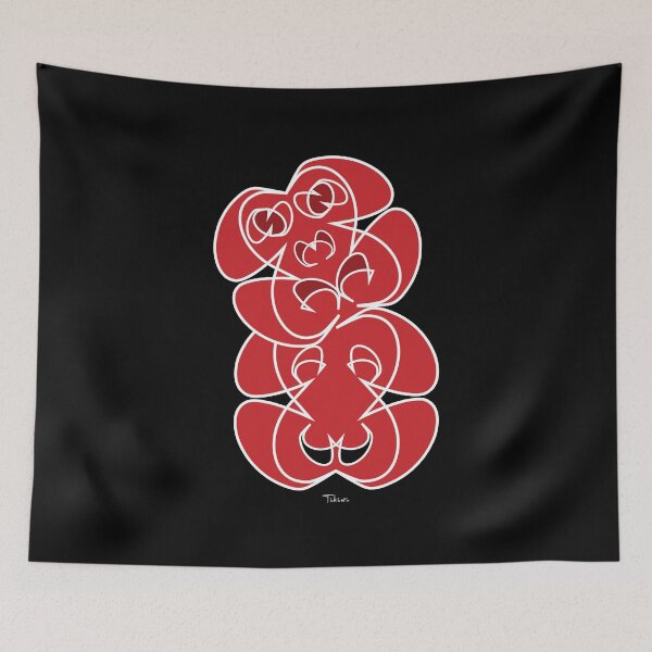 Item preview, Tikiwi - Red & White designed and sold by ObjectsOfDesire.