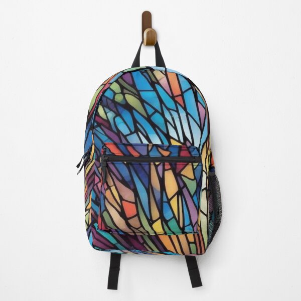 Item preview, New Year's Eve-stained glass firework in many colors designed and sold by JaroDesign2023.